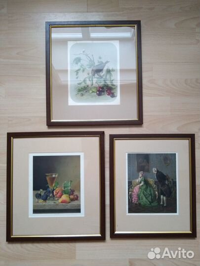 Старинные гравюры, литографии для интерьера