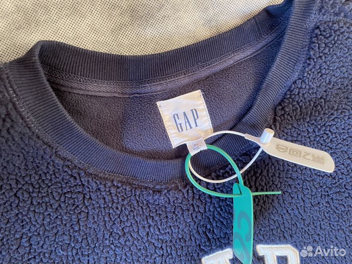 Синий свитшот gap оригинал