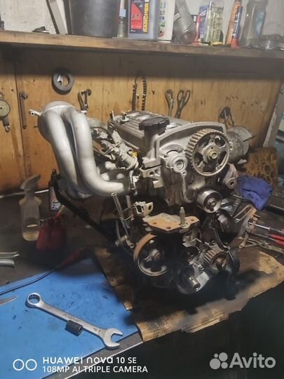 Двигатель toyota 5e fe