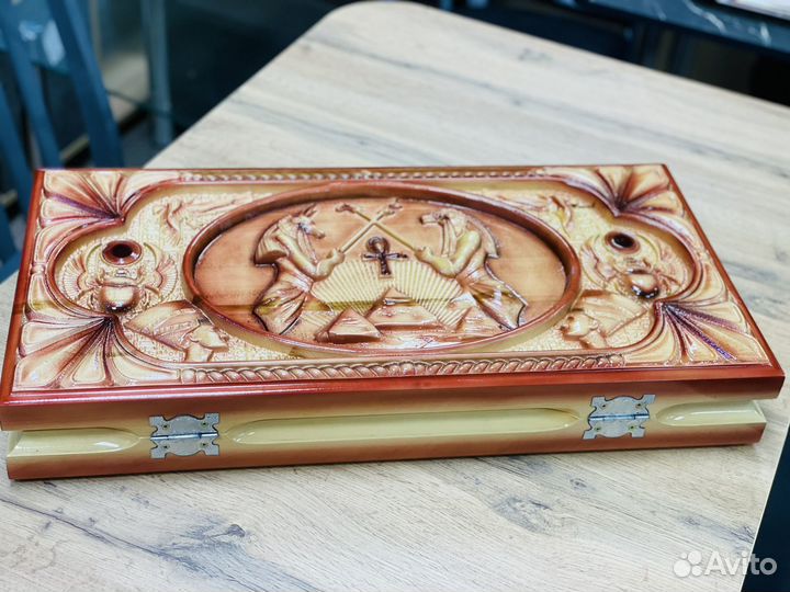 Подарочные нарды ручной работы