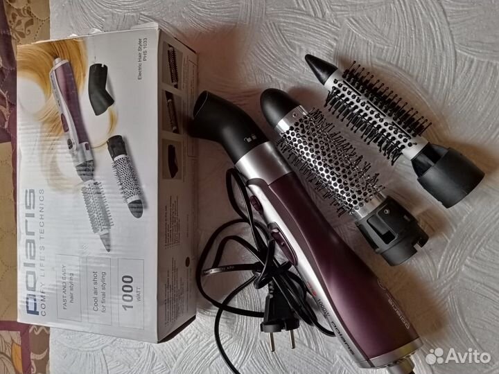 Фен щетка polaris