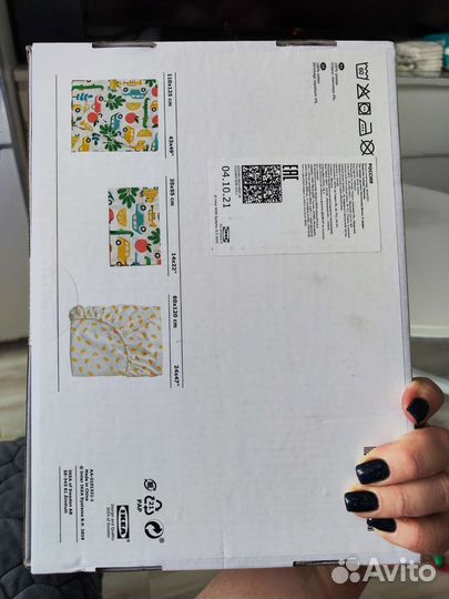 Детское постельное белье IKEA