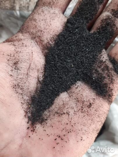 Резиновая крошка фракция до 0,63 мм, Резиновая пыл