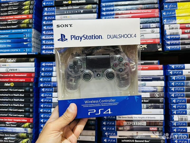 Геймпад ps4 прозрачный