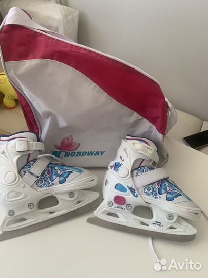 Коньки детские раздвижные 27 30