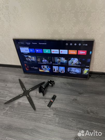 Телевизор Xiaomi 43. SMART TV. 4k качество