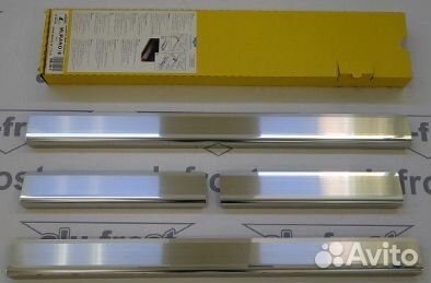 Накладки на пороги Nissan Murano III 2015