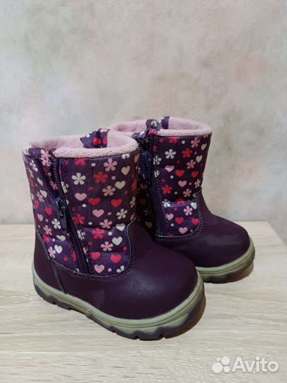Ботинки зимние 22 р