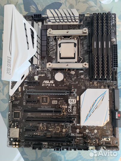 Процессор i7 6700K + мать Asus Z170-A