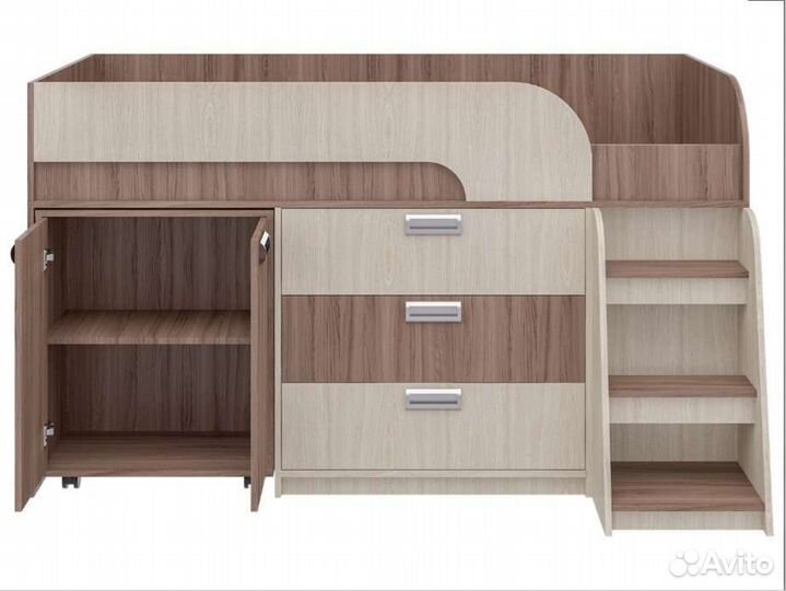 Кровать-чердак Парус