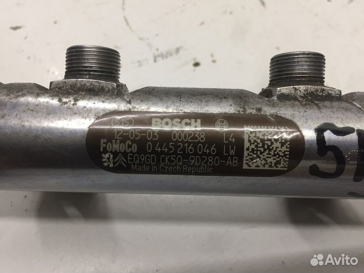 Рейка топливная (рампа) (Jaguar XF)