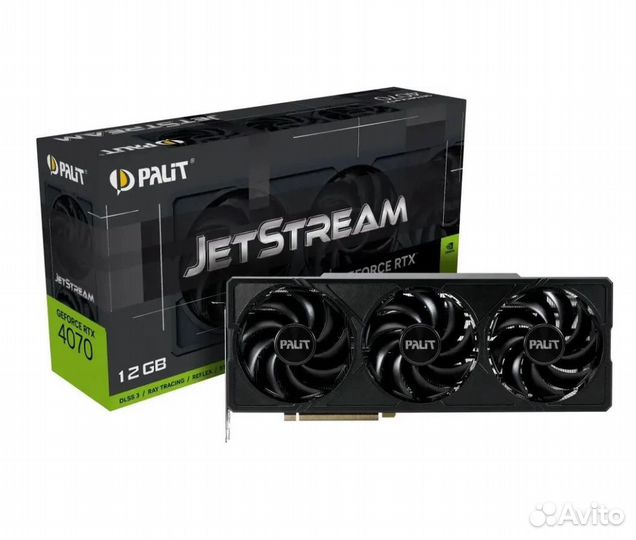 Palit rtx 4070 jetstream 12gb новая, гарантия