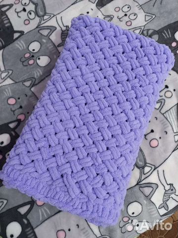 Плюшевый плед Ализе пуффи