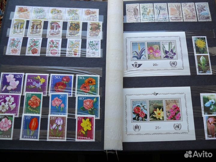Коллекция марок по разным темам
