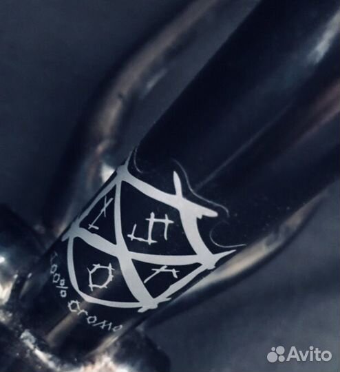 Рама BMX каретка и рулевая