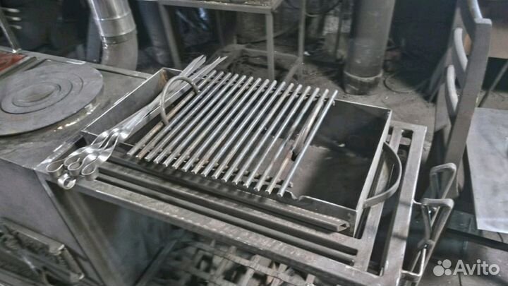 Летняя кухня, мангал, казан-мангал