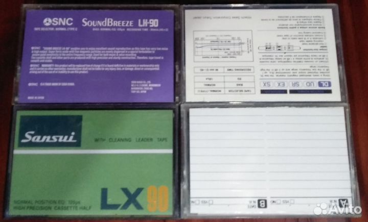 Небольшая коллекция редких Аудиокассет