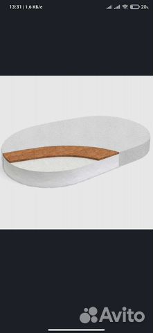 Матрас овальный детский ортопедический