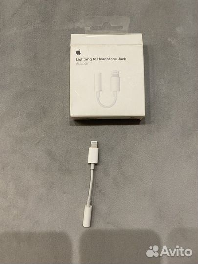 Переходник Apple lightning на 3.5mm jack