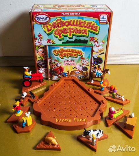 Детские семейные развивающие настольные игры 5+6+