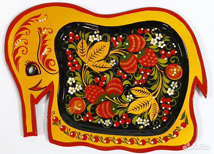 Сухарница. Солонка. Кружка. Хохлома