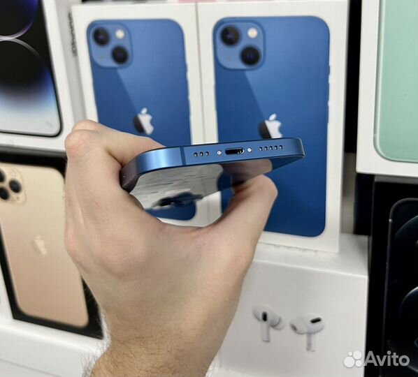 Идеал iPhone 13 128 Blue Ростест Гарантия