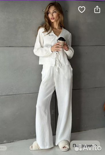 Пижама женская с брюками