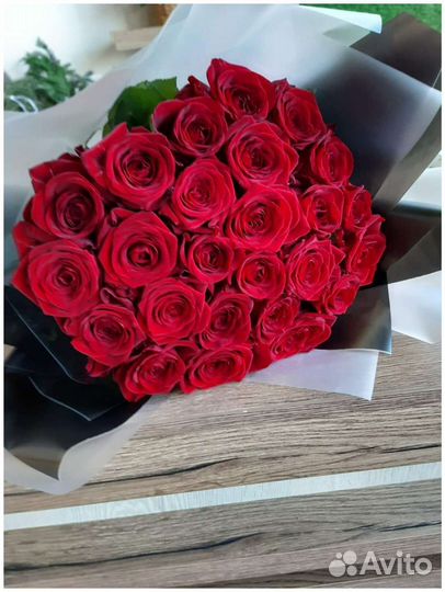 Розы букет 15/25/51/101