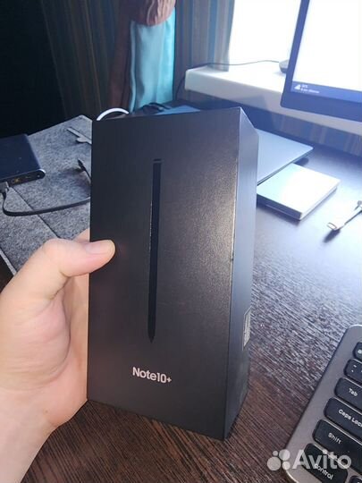 Коробка Оригинальная от Samsung Note 10 plus