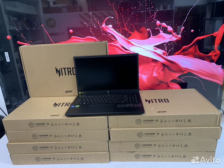 Игровой Ноутбук Acer Nitro V15 8-ми ядерный