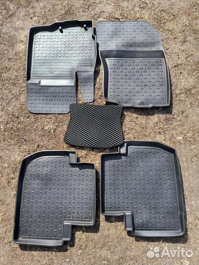 Авто коврики резиновые Mitsubishi Outlander