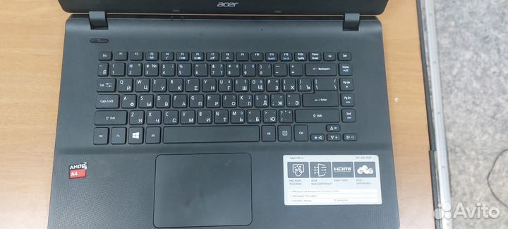 Ноутбук Acer Aspire ES1-522-45ZR Black