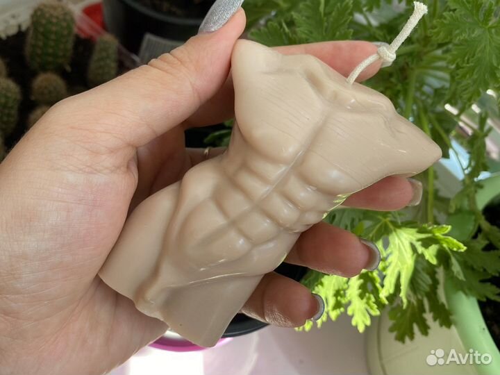 Свеча мужской торс