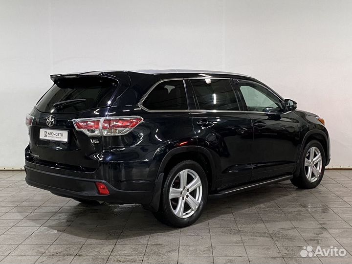 Toyota Highlander 3.5 AT, 2014, 156 907 км