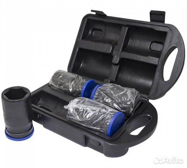 Набор головок для гркзового гайковерта 4шт