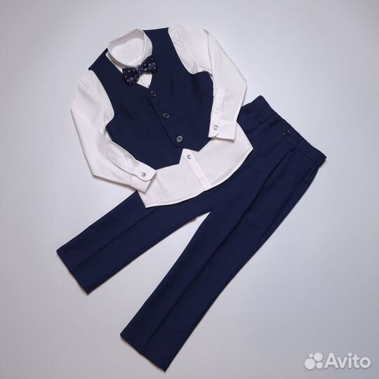 Школьная форма костюм темно-синий