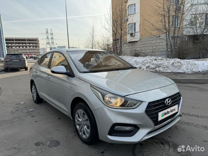 Hyundai Solaris 1.4 AT, 2018, 147 000 км