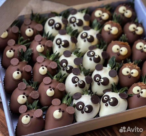 Клубника в шоколаде / подарочные наборы