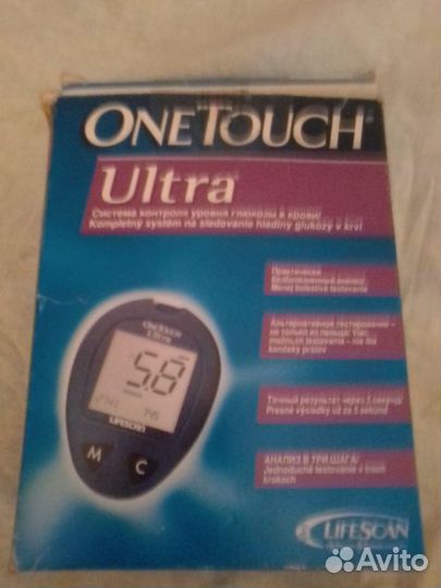 Прибор One Touch - измеритель глюкозы