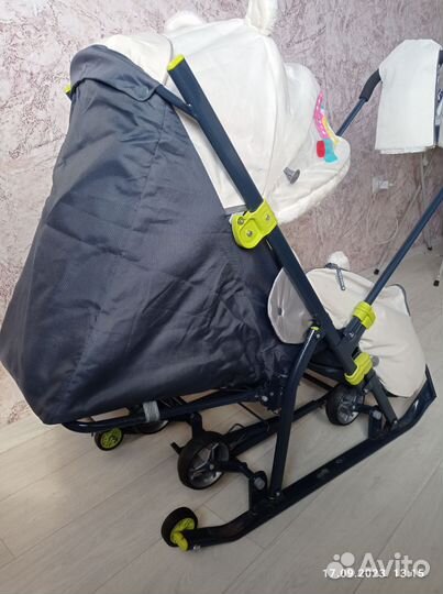 Санки коляска ника детям 7 2
