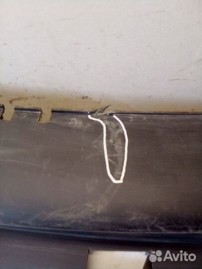 Накладка бампера Kia Rio