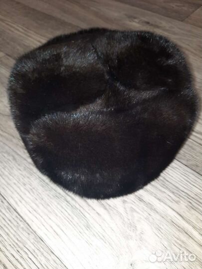 Норковая шапка мужская