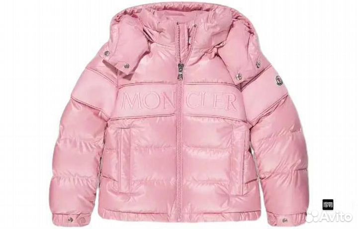 Женская куртка Moncler розовая