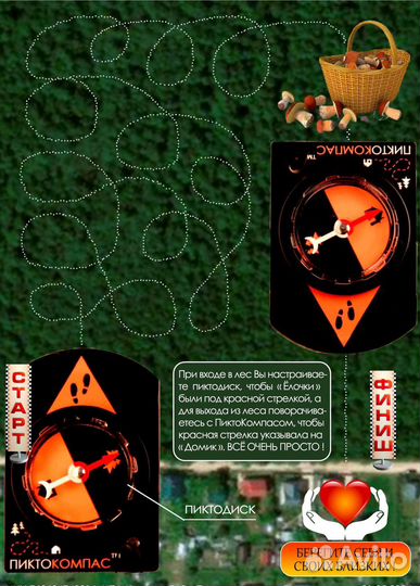 Компас для леса