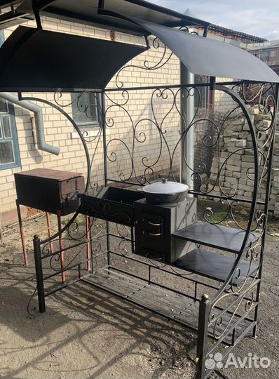 Кованый мангал