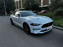 Ford Mustang 2.3 AT, 2020, битый, 60 000 км, с пробегом, цена 2 199 000 руб.