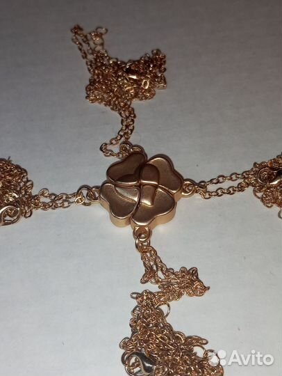 Парные четверные кулоны/цепочки