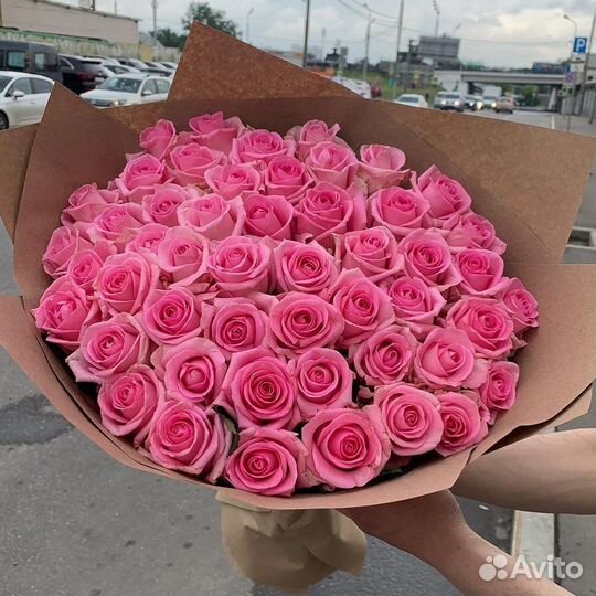 101 Роза букет из роз цветы доставка