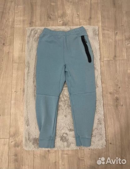 Штаны nike Tech fleece blue