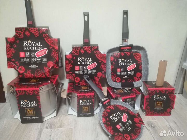 Сковорода гриль Royal kucnen